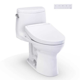TOTO MW6043446CEFG#01 ULTRAMAX II WASHLET +S5 ONE-PIECE TOILET - 1.28 GPF COTTON