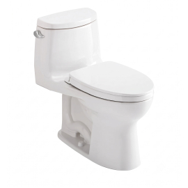 TOTO Ultramax II 1.28 GPF One Piece Elongated Toilet with Left Hand Lever - Seat Included