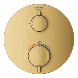 Grohe Grohtherm Single-Function Thermostatic Valve Trim - Less Rough In 24107GN0