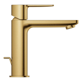 Grohe 23794GNA LINEARE Single Hole Single-Handle S-Size Bathroom Faucet, 1.2 GPM (4.5 L/min) Brushed Cool Sunrise