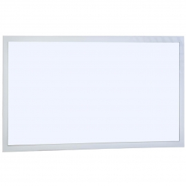 Framed Wall Mirror 39.5 in. W x 26.5 in. H Grey Oak Finish TN-1000-M-GO