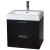 22.75" Single Bathroom Vanity Set in Black TN-T580-BK