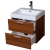 22.75" Single Bathroom Vanity Set in Grey Oak TN-T580-TK