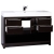 47" Modern Bathroom Vanity Set with Espresso Finish TN-L1200-WG