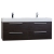 54" Modern Double-sink Vanity Set with Drawers - Espresso TN-B1380-WG