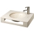 23.5" Galala Natural Stone Wall Mount Vanity Combo Sink LM-T086GL