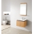Pesaro 23.5" Wall-mount Bathroom Vanity Set NATURAL RED OAK Finish VM-V14177-RO
