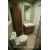 31.5" Wall-Mount Contemporary Bathroom Vanity Set in Walnut TN-M800-WN