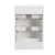 Edison 23.6" Single Bathroom Vanity Set in High Gloss White TN-ED600-HGW