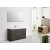 CBI Enna 59 Inch Single Modern Bathroom Vanity in Grey Oak TN-LA1500S-GO