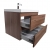Buy Angela 29.5" Wall-Mount Bathroom Vanity Walnut TN-AG750-WN - Conceptbaths.com Free Shipping
