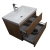 Buy Angela 30 INch Wall-Mount Bathroom Vanity Danish Teak TN-AG750-DT- Conceptbaths.com Free Shipping