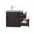 Buy Angela 41.9" Wall-Mount Bathroom Vanity Grey Oak TN-AG1065-1-GO- Conceptbaths.com Free Shipping