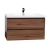 Angela 35.4" Wall-Mount Bathroom Vanity in Walnut TN-AG900-1-WN