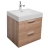 22.75" Single Bathroom Vanity Set TN-T580-RO, Red Oak