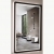 NEBULA 30" Backlit LED Illuminated Wall Mirror with Defogger, Matte Black