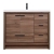 CBI 42 Inch Modern Bathroom Vanity TN-LA1065R-WN, Walnut