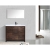 CBI  Enna 36 Inch Rosewood Modern Bathroom Vanity