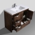 CBI 42 Inch Rosewood Modern Bathroom Vanity TN-LY1065L-RW