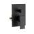 Essence Hardware Mercer Pressure Balance Shower Set with Rainfall and Handheld, Matte Black