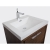 CBI Enna 29.5 Inch Modern Bathroom Vanity in Rosewood TN-LA750-RW