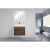 27"  Wall Mounted Single Bathroom Vanity, Rosewood TN-T690-RW