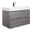 Angela 31.5" Wall-Mount Bathroom Vanity,  Cement Grey TN-AG800-CG