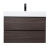 Angela 31.5" Wall-Mount Bathroom Vanity, Char Oak TN-AG800-CO