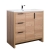 Evan 35.5" Modern Bathroom Vanity Red Oak TN-EV900-RO