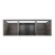 59" Angela Wall Mounted Modern Single Vanity,  Maple Grey