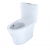 TOTO Aquia IV 0.9 / 1.28 GPF Dual Flush Two Piece Elongated Toilet -WASHLET+ CONNECTION  - Seat Included
