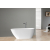 ConceptBaths Fontana 59" Acrylic Freestanding Tub with Integrated Drain and Overflow 59" x 31.5"
