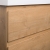 Angela 48" Contemporary Double Wall Mounted Bathroom Vanity, Natural Oak