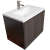 Alisson 27.6" Wall-Mount Bathroom Vanity, Char OakAlisson 27.6" Wall-Mount Bathroom Vanity, Char Oak Alisson 27.6" Wall-Mount Bathroom Vanity, Char OakAlisson 27.6" Wall-Mount Bathroom Vanity, Char Oak