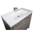 CBI Enna 36  Inch Modern Bathroom Vanity Maple Grey, TN-LA900L-MPG