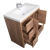 Enna 36 Inch Modern Bathroom Vanity in Natural Oak, TN-LA900L-RO