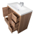 Enna 36 Inch Modern Bathroom Vanity in ,Natural OakEnna 36 Inch Modern Bathroom Vanity in ,Natural Oak