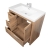 Enna 36 Inch Modern Bathroom Vanity in Natural Oak, TN-LA900L-NO