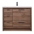 CBI 35.4" Inch Modern Bathroom Vanity TN-LA900L-WN, Walnut