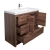 CBI 35.4" Inch Modern Bathroom Vanity TN-LA900L-WN, Walnut