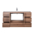 CBI Edison 48 Inch Single Modern Bathroom Vanity in Walnut TN-ED1200-WN