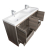 Enna 48" Free Standing Bath Vanity with Double Sink, Maple Grey