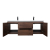 Angela 60" Wall Mounted Modern Single Vanity,  RosewoodAngela 60" Wall Mounted Modern Single Vanity,  Rosewood