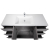 CBI Edison 60 Inch Single Modern Bathroom Vanity , Cement Grey TN-ED1500S-CG