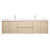Andes 72" Contemporary Double Wall Mounted , White Oak  TN-AD1800-WOAndes 72" Contemporary Double Wall Mounted , White Oak  TN-AD1800-WO