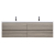 Angela 72" Contemporary Double Wall Mounted , Maple Grey TN-AG1800-1MPG