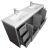 Enna 72" Free Standing Bath Vanity with Double Sink, Cement Grey