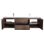 Andes 72" Contemporary Double Wall Mounted , Rosewood  TN-AD1800-RW
