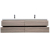 Angela 84 In. Contemporary Double Wall Mounted Bathroom Vanity, Maple Grey Angela 84 In. Contemporary Double Wall Mounted Bathroom Vanity, Maple Grey