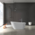 Allure Acrylic Freestanding Soaking Bathtub  55" x 31"